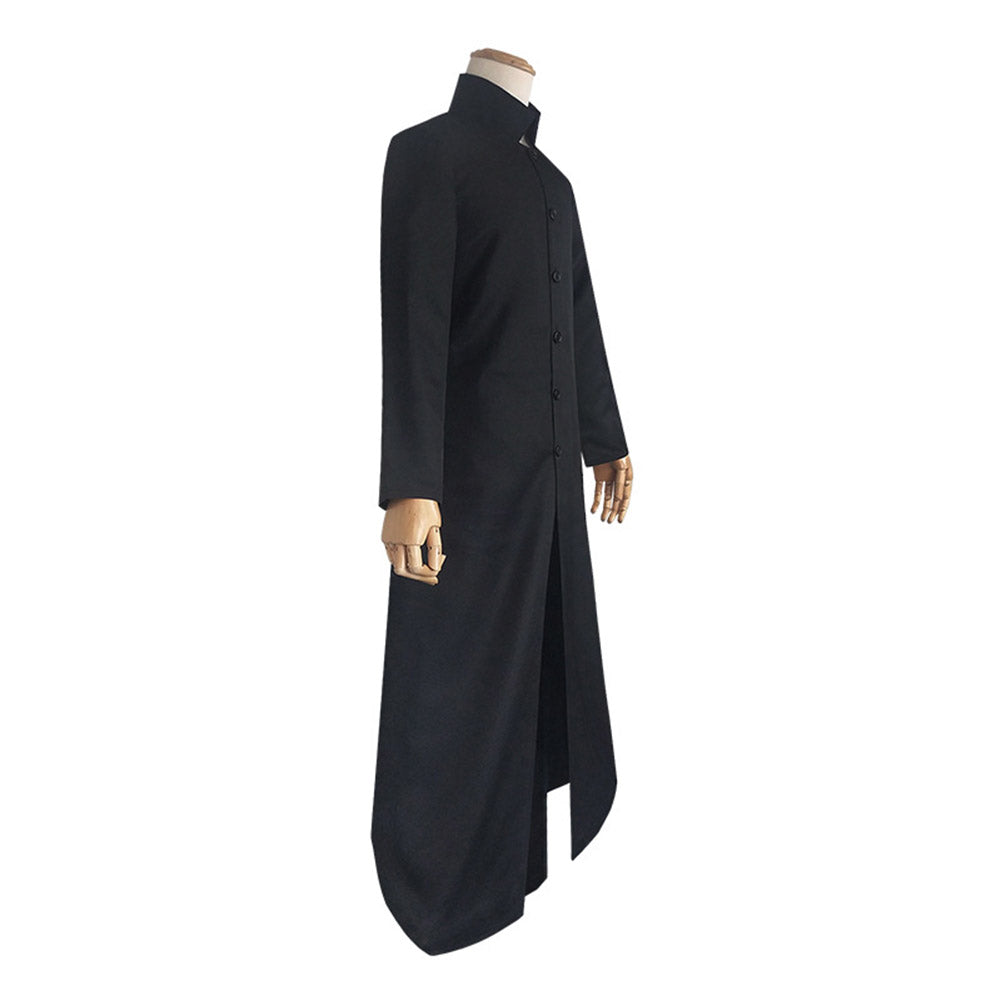 The Matrix - Neo Halloween Carnival Suit Cosplay Costume Uniform Outfits