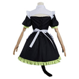 Demon Slayer Kanroji Mitsuri Halloween Carnival Suit Cosplay Costume Cat Ear Maid Lolita Dress Kimono Outfits Re-creation Design