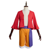 One Piece Monkey D. Luffy Halloween Carnival Suit Cosplay Costume Outfits