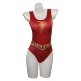 Shazam! Fury of the Gods Mary Marvel  Swimsuit Cosplay Costume Halloween Carnival Party Suit