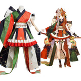 Fate/Grand Order Izumo no Okuni Halloween Carnival Suit Cosplay Costume Outfits