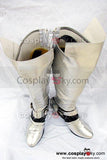 Fate Stay Night Saber Cosplay Boots Silver
