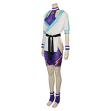 Street Fighter 6-Manon Cosplay Costume Jumpsuit Belt Halloween Carnival Disguise Suit