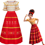 Encanto Dolores Madrigal Halloween Carnival Suit Cosplay Costume Dress Outfits