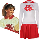 Grease: Rydell High Cheerleader Pinklady Sportswear Cosplay Costume Halloween Carnival Party Disguise Suit