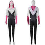 Spider-Man: Across The Spider-Verse Gwen Stacy Cosplay Costume Halloween Carnival Party Suit