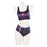 Star Wars Ahsoka Tano Cosplay Costume Swimwear Cloak Outfits Halloween Carnival Party Suit