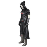 Overwatch OW Reaper/Gabriel Reyes Halloween Carnival Suit Cosplay Costume Outfits