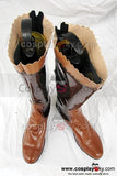 Final Fantasy XII Lenne Cosplay Boots Shoes Brown