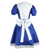 Game Alice: Madness Returns Alice Liddell Women Maid Dress Cosplay Costume Outfits Halloween Carnival Suit