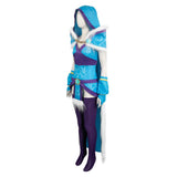 Game Dota 2 Crystal Maiden Women Blue Outfit Cosplay Costume Outfits Halloween Carnival Suit