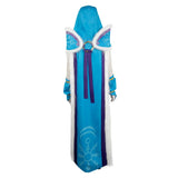 Game Dota 2 Crystal Maiden Women Blue Outfit Cosplay Costume Outfits Halloween Carnival Suit