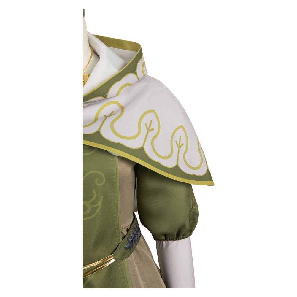Game Dragon's Dogma Doireann Women Green Suit Cosplay Costume Outfits Halloween Carnival Suit