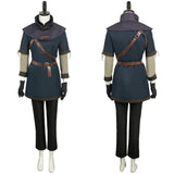 Game Dragon's Dogma Magick Archer Women Black Suit Cosplay Costume Outfits Halloween Carnival Suit