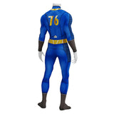 Game Fallout 4 Shelter Blue Jumpsuit Cosplay Costume Outfits Halloween Carnival Suit