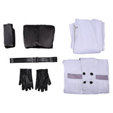 Game Final Fantasy VII Rufus Shinra White Outfit Cosplay Costume Outfits Halloween Carnival Suit