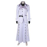 Game Final Fantasy VII Rufus Shinra White Outfit Cosplay Costume Outfits Halloween Carnival Suit