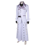 Game Final Fantasy VII Rufus Shinra White Outfit Cosplay Costume Outfits Halloween Carnival Suit