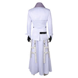 Game Final Fantasy VII Rufus Shinra White Outfit Cosplay Costume Outfits Halloween Carnival Suit