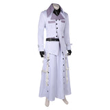 Game Final Fantasy VII Rufus Shinra White Outfit Cosplay Costume Outfits Halloween Carnival Suit