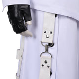 Game Final Fantasy VII Rufus Shinra White Outfit Cosplay Costume Outfits Halloween Carnival Suit