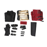 Game Final Fantasy VII Vincent Valentine Black Suit Cosplay Costume Outfits Halloween Carnival Suit