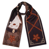 Game Genshin Impact Hu Tao Cosplay Scarf Halloween Carnival Costume Accessories Orignal Design