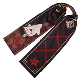 Game Genshin Impact Hu Tao Cosplay Scarf Halloween Carnival Costume Accessories Orignal Design