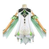Game Genshin Impact Nahida Women White Dress Cosplay Costume Outfits Halloween Carnival Suit