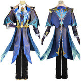 Game Genshin Impact Neuvillette Cosplay Costume Outfits Halloween Carnival Suit
