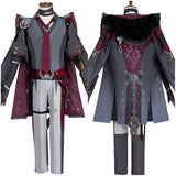 Game Genshin Impact Wriothesley Cosplay Costume Outfits Halloween Carnival Suit