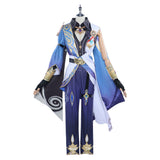 Game Honkai: Star Rail Dr. Ratio Blue Suit Cosplay Costume Outfits Halloween Carnival Suit