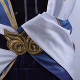 Game Honkai: Star Rail Dr. Ratio Blue Suit Cosplay Costume Outfits Halloween Carnival Suit