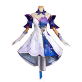 Game Honkai: Star Rail Robin Women White Dress Cosplay Costume Outfits Halloween Carnival Suit