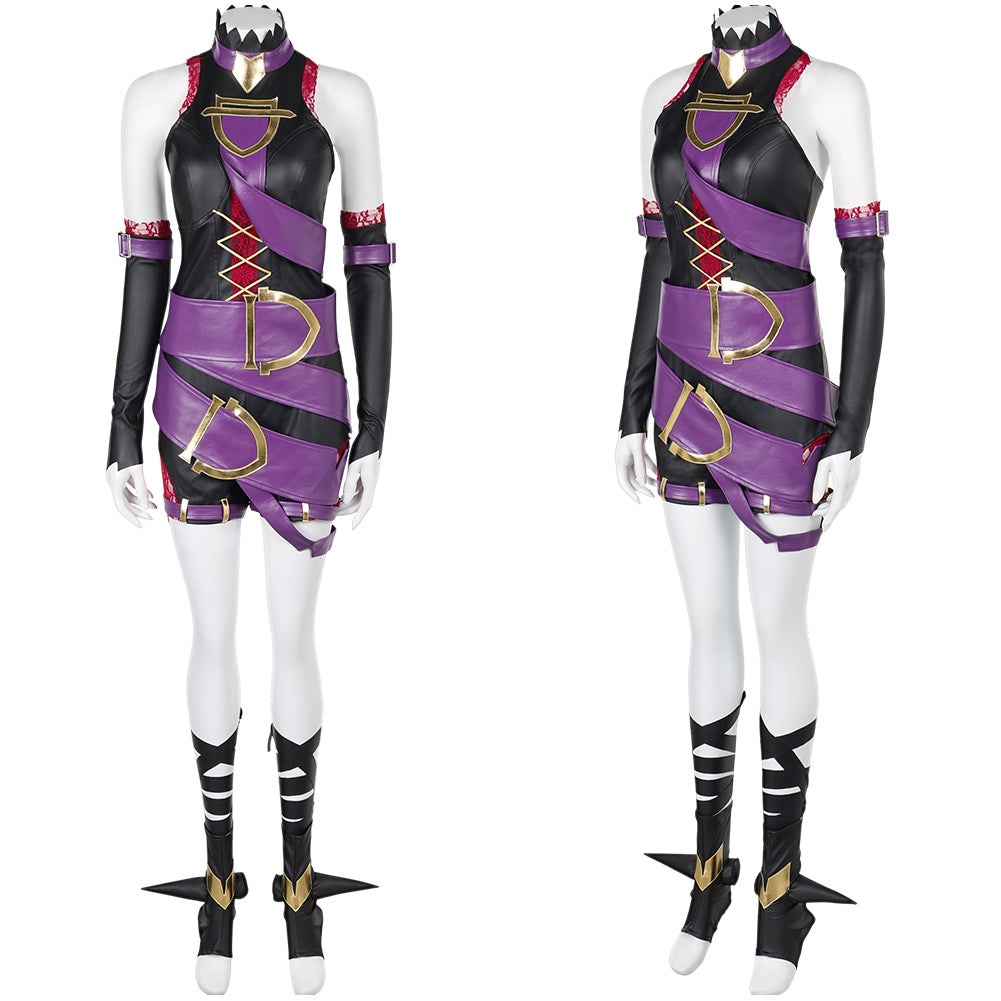 Game League of Legends Briar Vampire Girl Cosplay Costume Outfits Halloween Carnival Suit