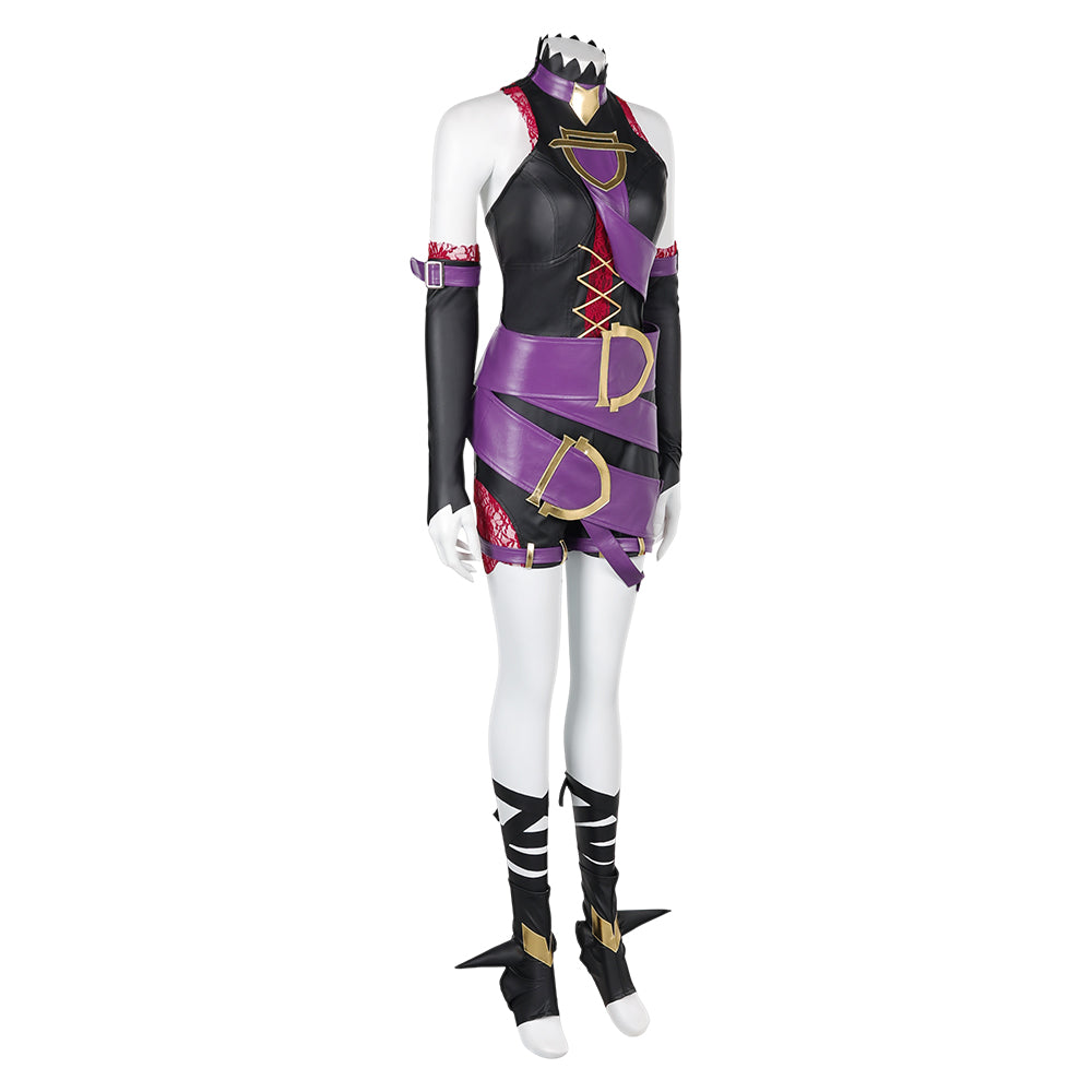 Game League of Legends Briar Vampire Girl Cosplay Costume Outfits Halloween Carnival Suit