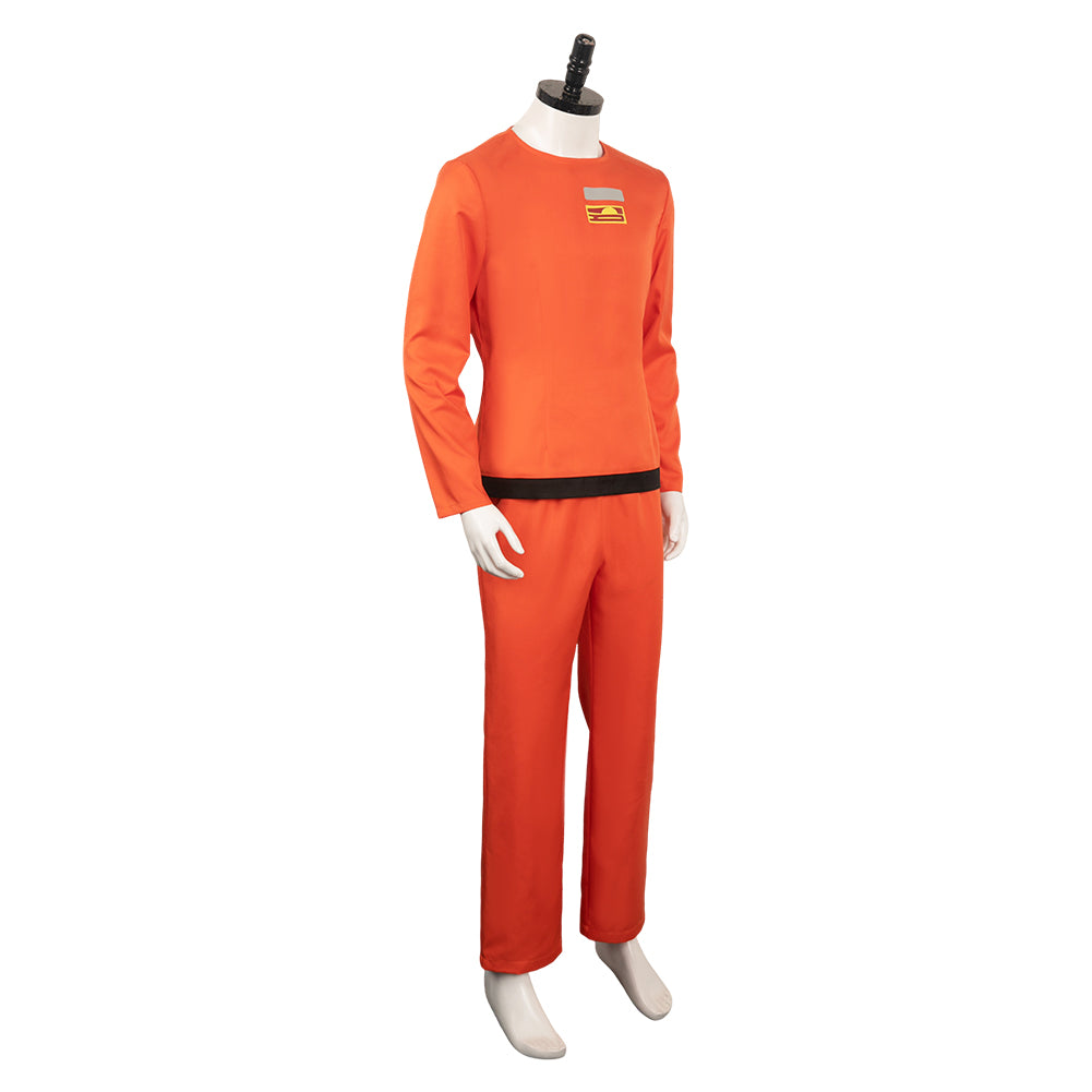 Game Lethal Company Orange Outfit Cosplay Costume Outfits Halloween Carnival Suit