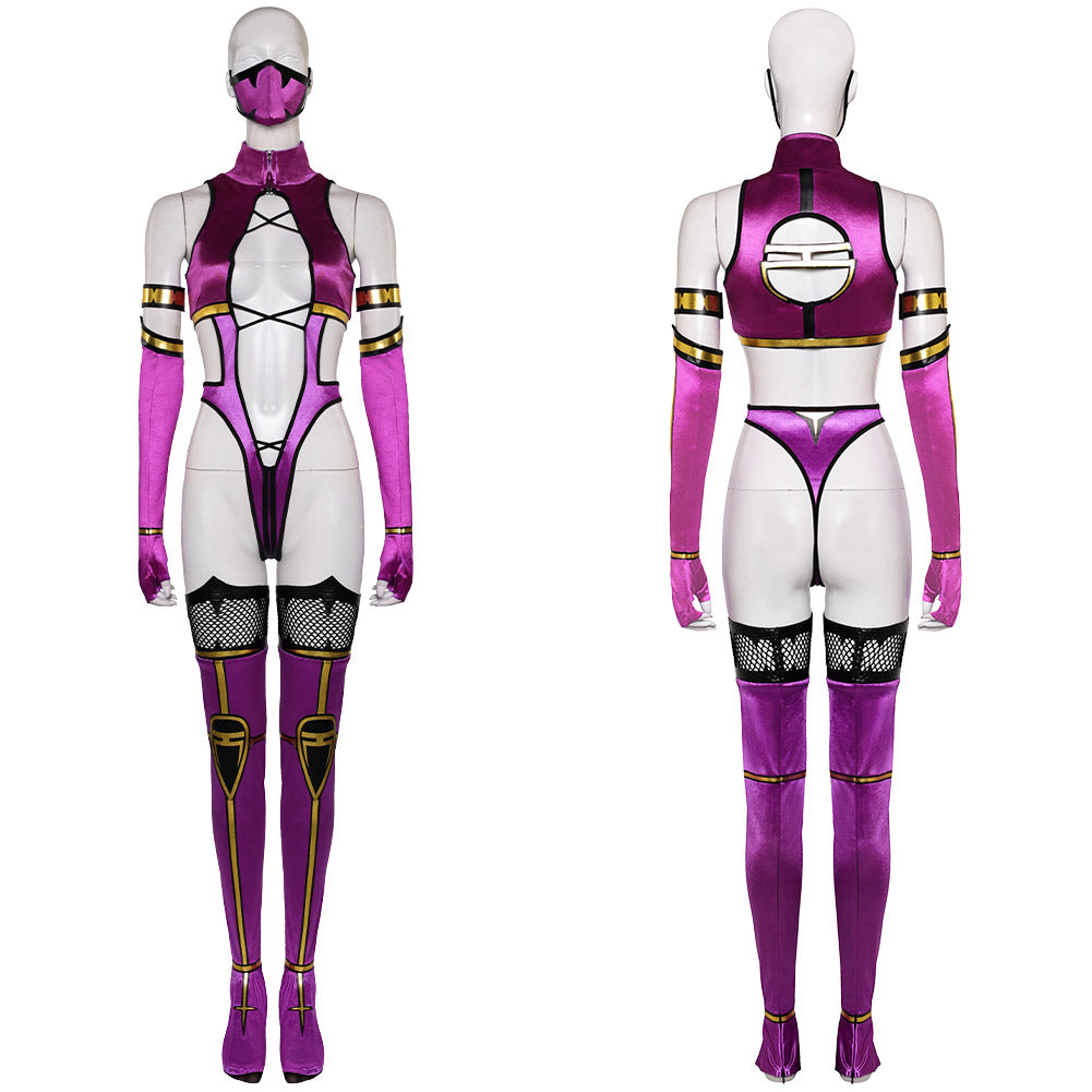 Game Mortal Kombat Mileena Women Purple Sexy Outfit Cosplay Costume Ou TrendsinCosplay Game Mortal Kombat Mileena Women Purple Sexy Outfit Cosplay Costume Ou TrendsinCosplay