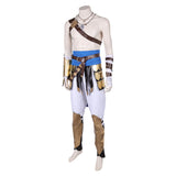 Game Prince of Persia: The Lost Crown Sargon Brown Outfit Cosplay Costume Outfits Halloween Carnival Suit