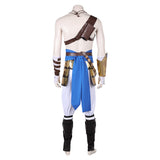 Game Prince of Persia: The Lost Crown Sargon Brown Outfit Cosplay Costume Outfits Halloween Carnival Suit