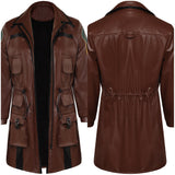 Game Starfield Noel Leather Jacket Cosplay Costume Outfits Halloween Carnival Suit