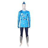 Game Suicide Squad: Kill the Justice League Captain Boomerang Blue Set With Hat Cosplay Costume