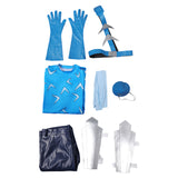 Game Suicide Squad: Kill the Justice League Captain Boomerang Blue Set With Hat Cosplay Costume