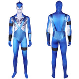 Game Suicide Squad: Kill the Justice League King Shark Blue Jumpsuit Cosplay Costume Outfits Halloween Carnival Suit