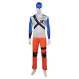 Game Suicide Squad: Kill the Justice League King Shark Prisoner Uniform Cosplay Costume Outfits Halloween Carnival Suit