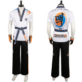 Game Tekken 3 Hwoarang Cosplay Costume Outfits Halloween Carnival Suit