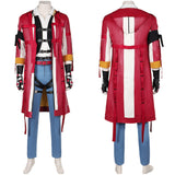 Game Tekken 8 Leo Kliesen Red Outfit Cosplay Costume Outfits Halloween Carnival Suit