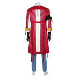 Game Tekken 8 Leo Kliesen Red Outfit Cosplay Costume Outfits Halloween Carnival Suit