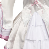 Game Tekken 8 Lili Women White Dress Set Cosplay Costume Outfits Halloween Carnival Suit