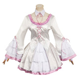 Game Tekken 8 Lili Women White Dress Set Cosplay Costume Outfits Halloween Carnival Suit